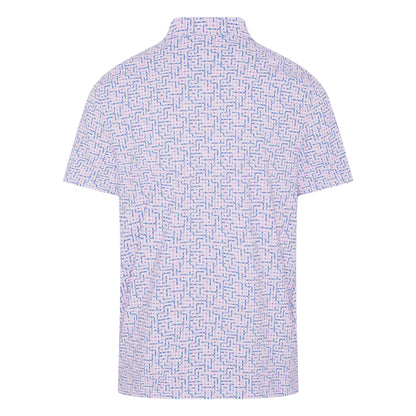 Original Penguin Colour Theory Gingham Golf Polo Shirt OGKSG036