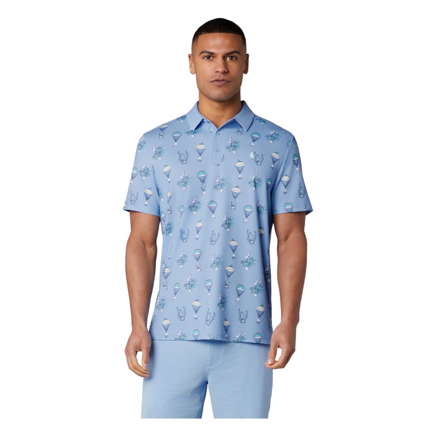 Original Penguin Pete's Botanical Drink Golf Polo Shirt OGKSG040