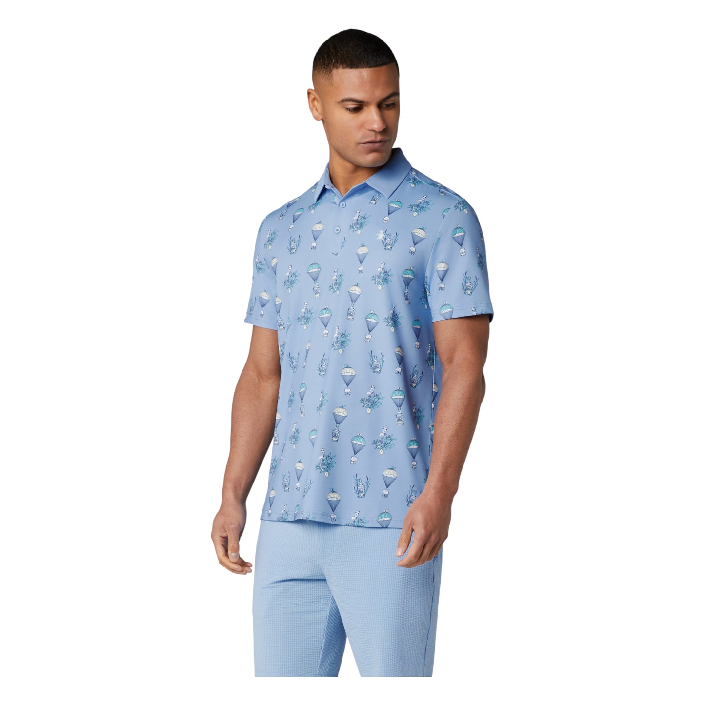 Original Penguin Pete's Botanical Drink Golf Polo Shirt OGKSG040