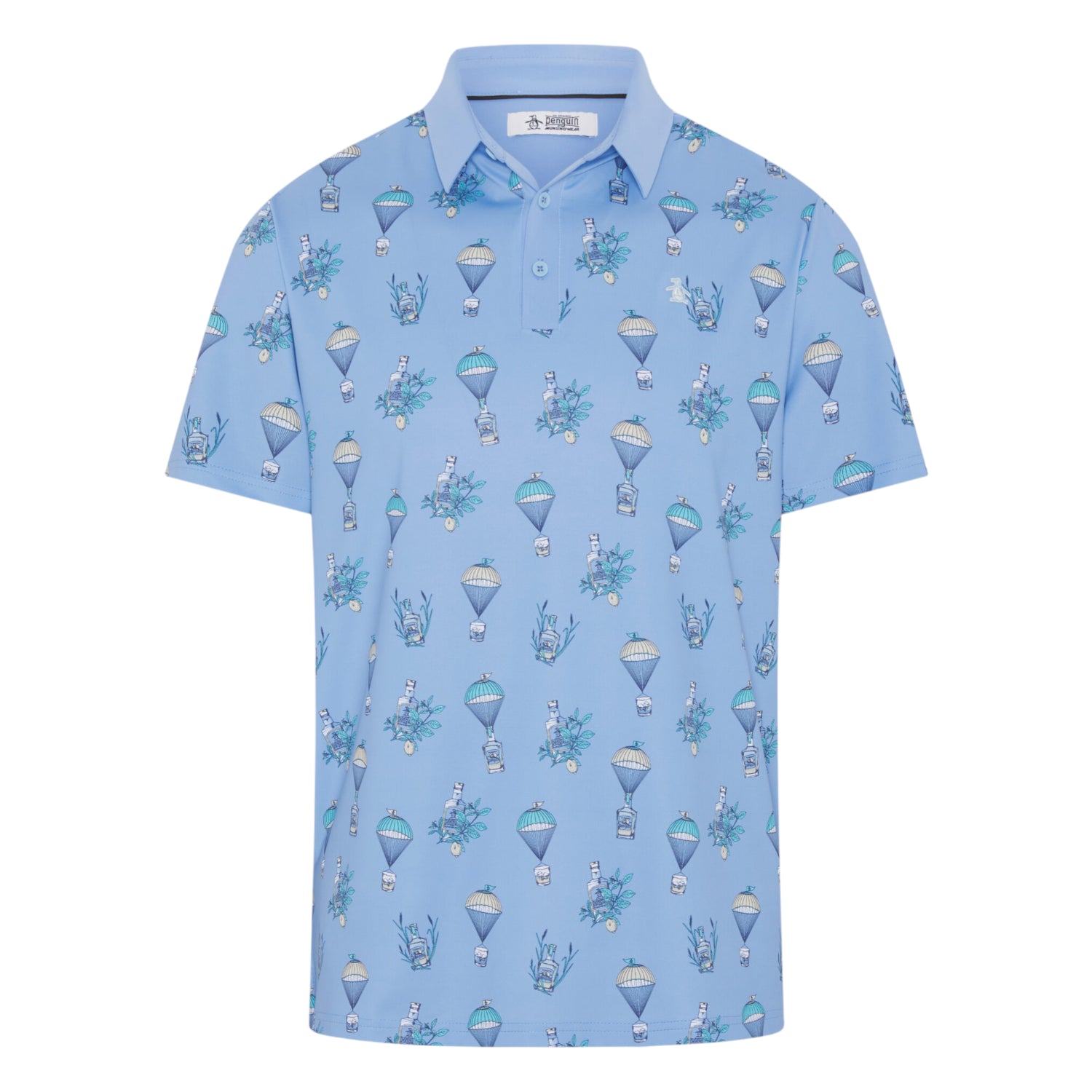 Original Penguin Pete's Botanical Drink Golf Polo Shirt OGKSG040
