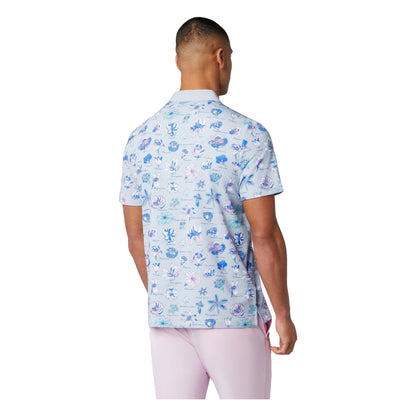 Original Penguin Pete's Water Colour Study Golf Polo Shirt OGKSG042