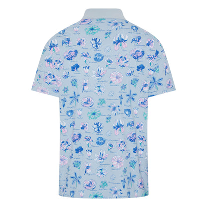 Original Penguin Pete's Water Colour Study Golf Polo Shirt OGKSG042