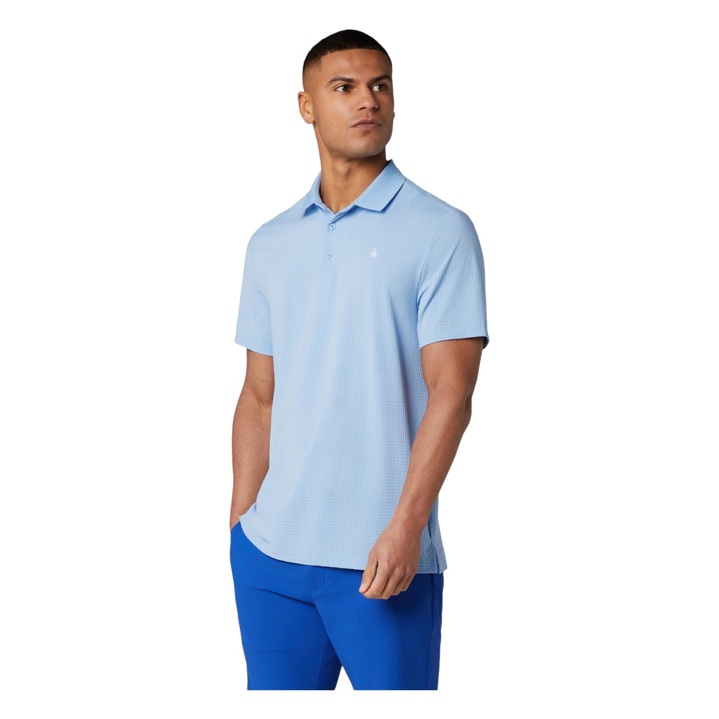 Original Penguin The Seersucker Driver's Golf Polo Shirt OGKSG055
