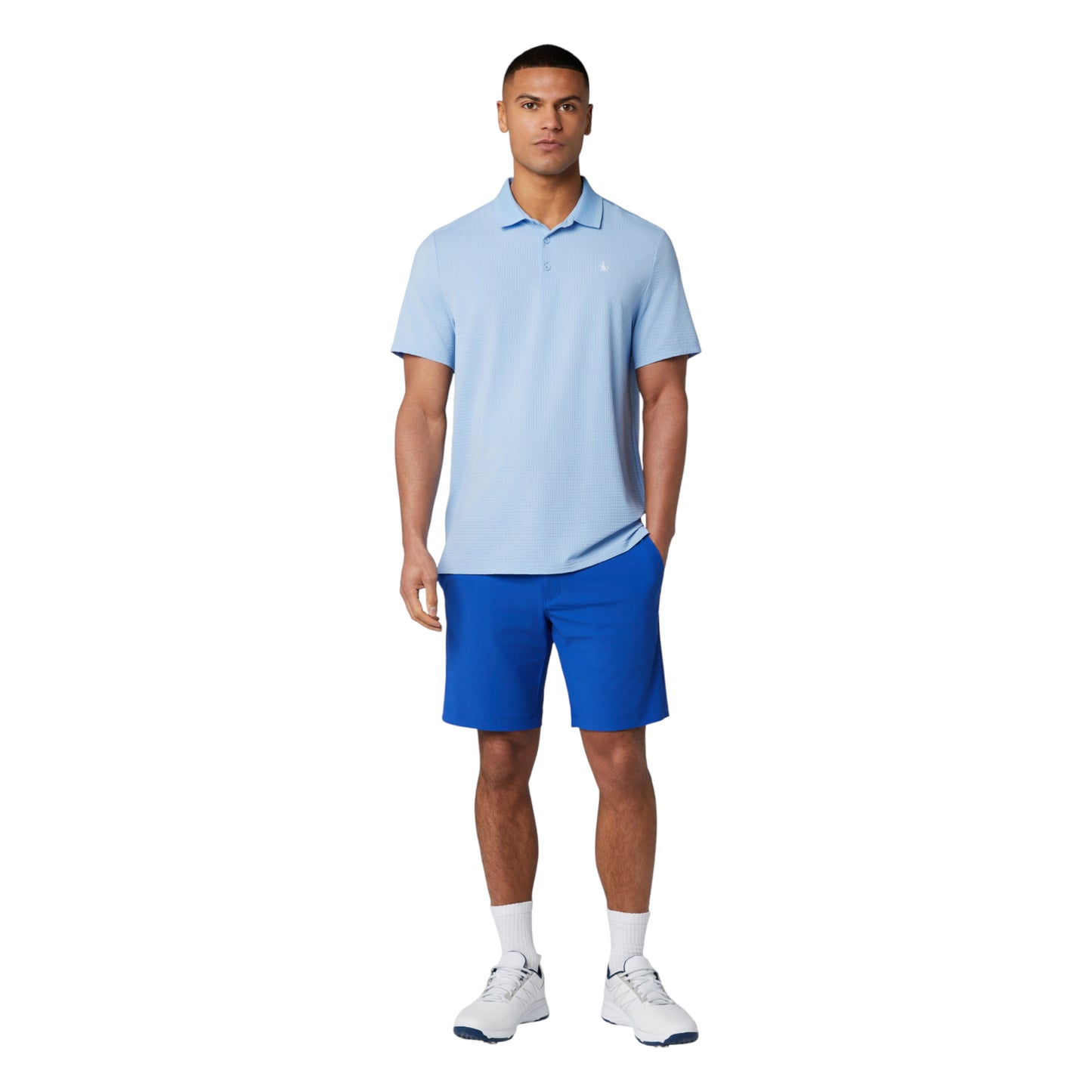 Original Penguin The Seersucker Driver's Golf Polo Shirt OGKSG055