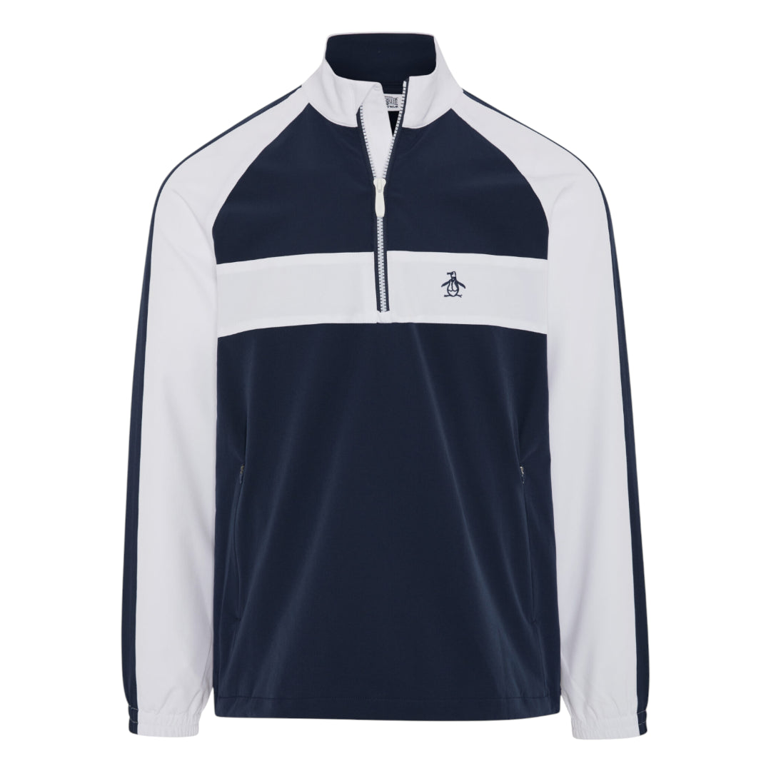 Original Penguin 1/4 Zip Colour Block Golf Jacket OGRFF019
