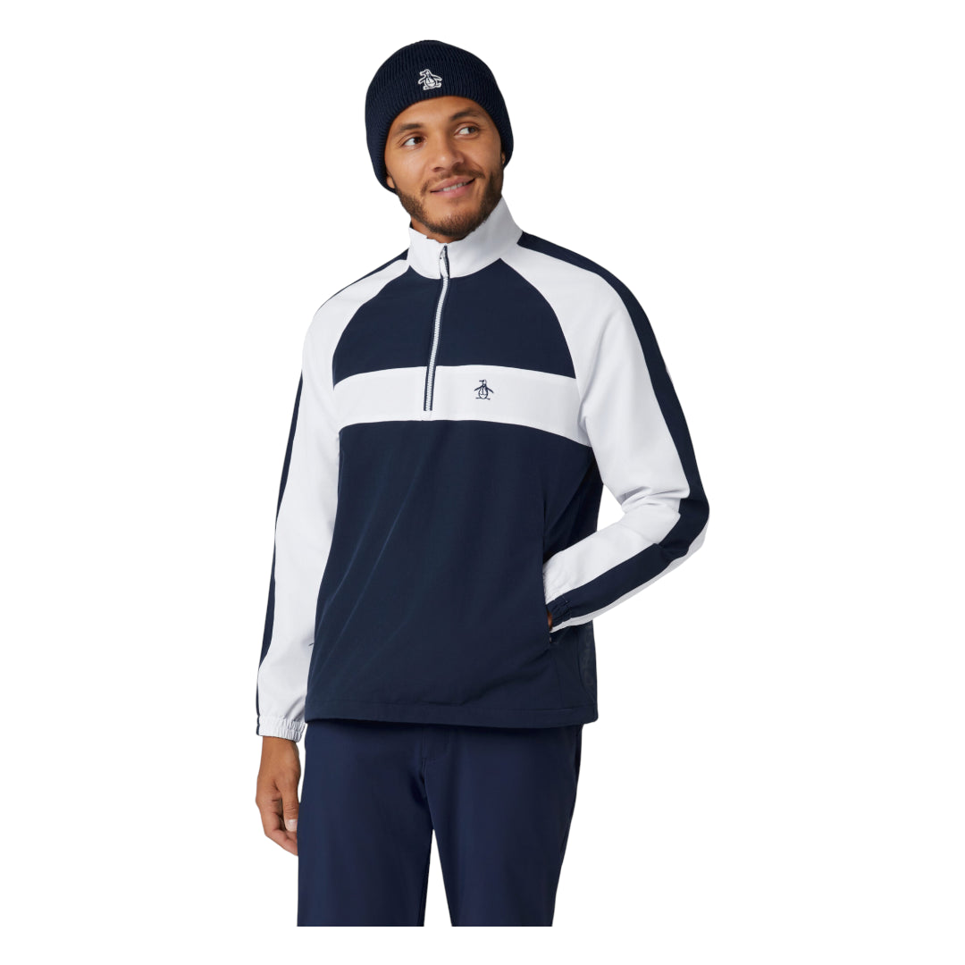 Original Penguin 1/4 Zip Colour Block Golf Jacket OGRFF019
