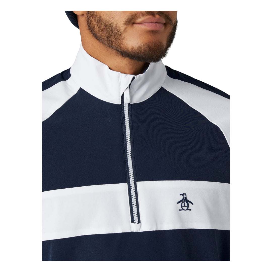 Original Penguin 1/4 Zip Colour Block Golf Jacket OGRFF019