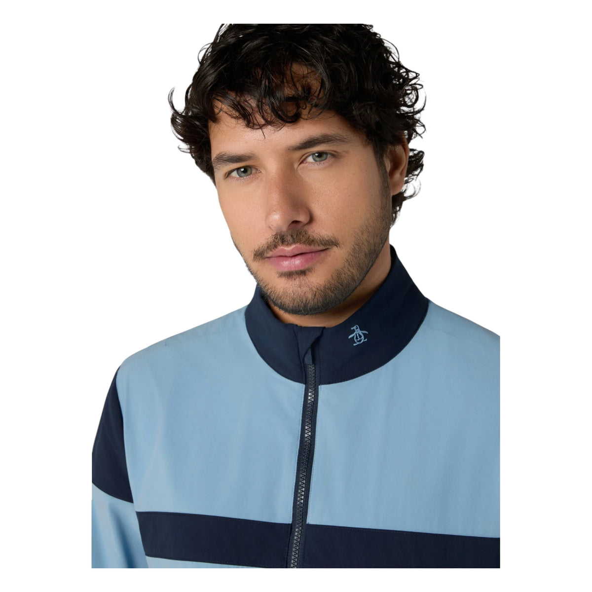Original Penguin Colour Block Wind 1/4-Zip Golf Jacket OGRFG007