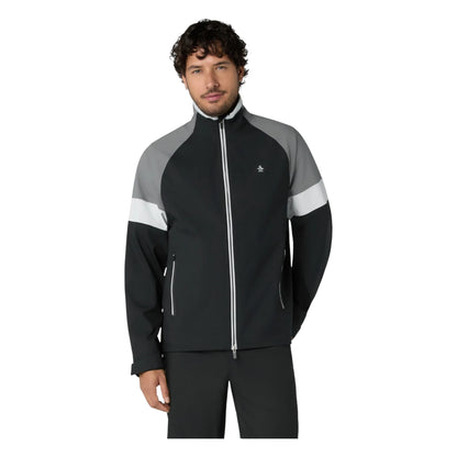 Original Penguin Earl Colour Block Waterproof Golf Jacket OGRFG021