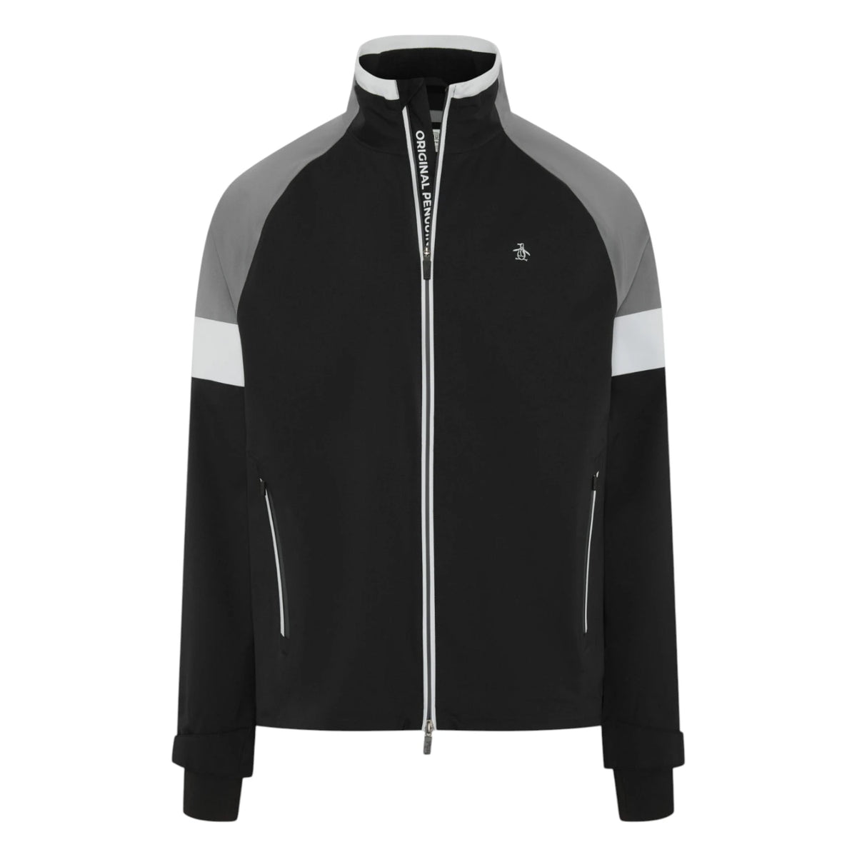 Original Penguin Earl Colour Block Waterproof Golf Jacket OGRFG021
