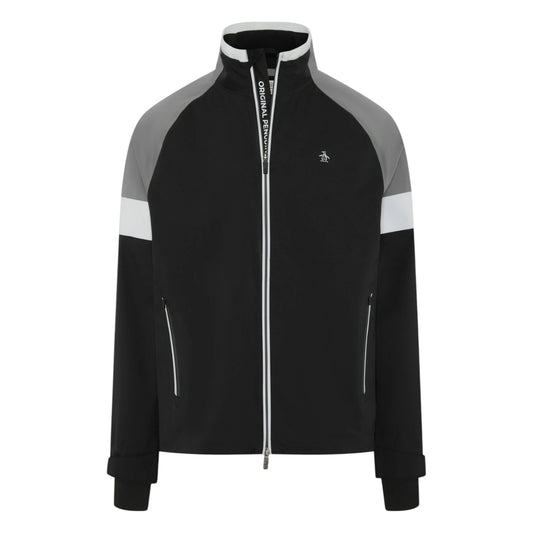 Original Penguin Earl Colour Block Waterproof Golf Jacket OGRFG021