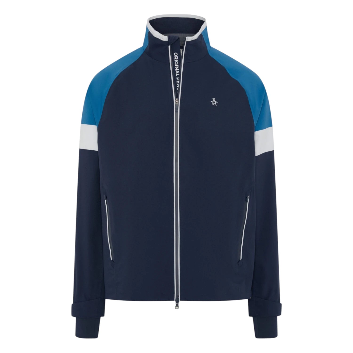 Original Penguin Earl Colour Block Waterproof Golf Jacket OGRFG021