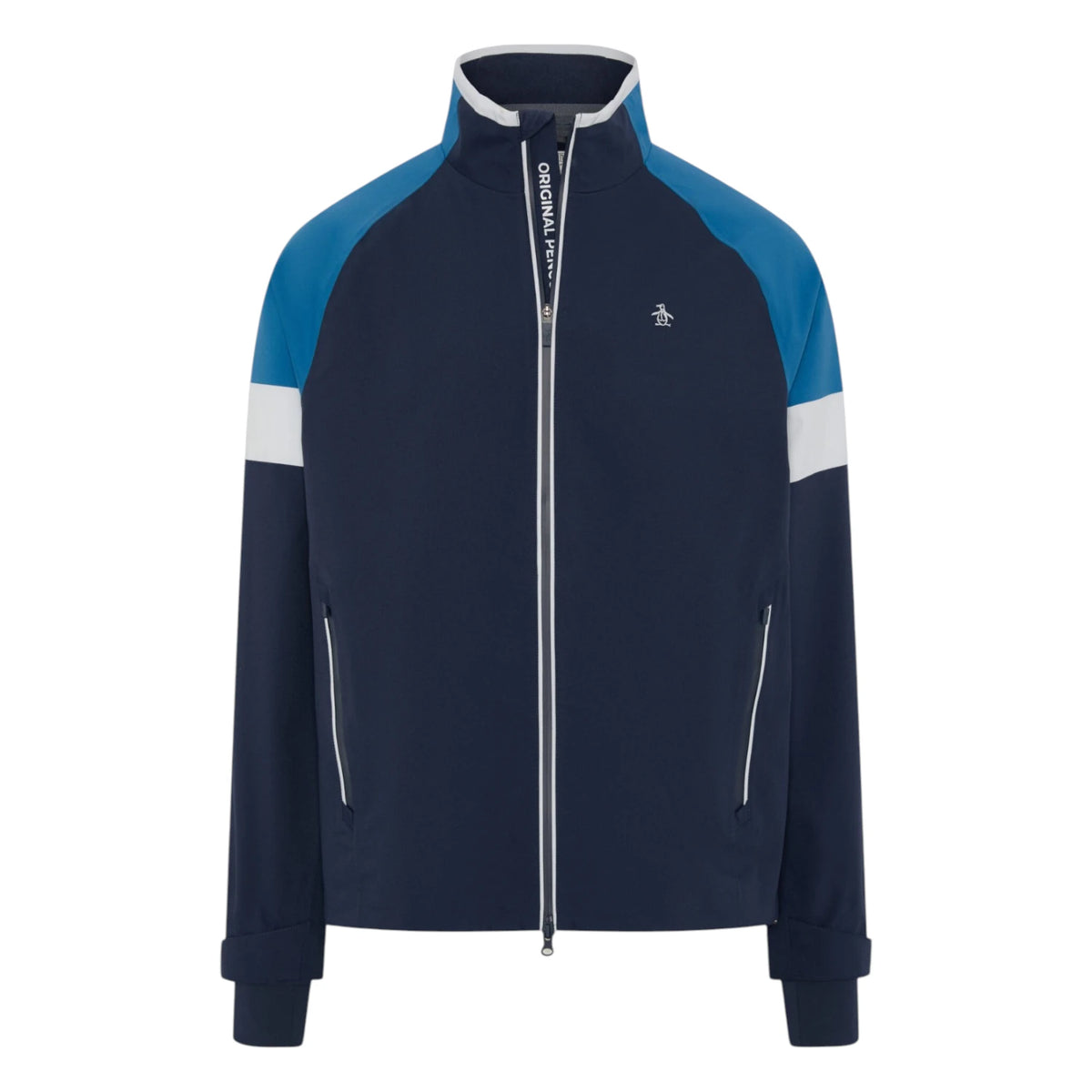 Original Penguin Earl Colour Block Waterproof Golf Jacket OGRFG021