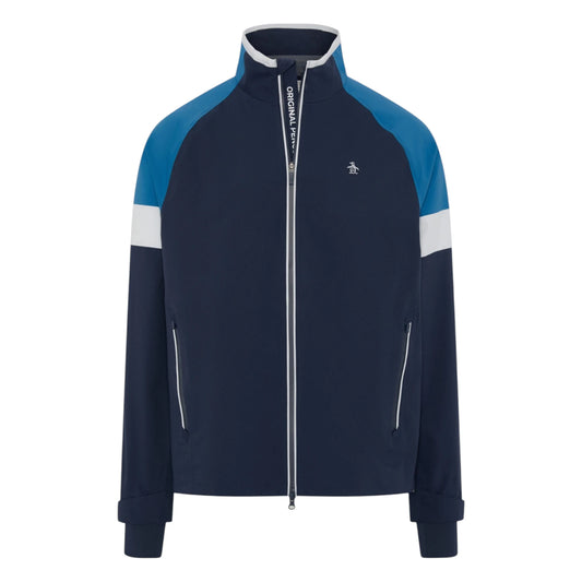 Original Penguin Earl Colour Block Waterproof Golf Jacket OGRFG021