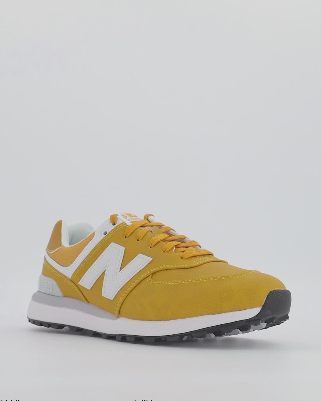 New Balance 574 Greens Golf Shoes | Wheat – Clarkes Golf