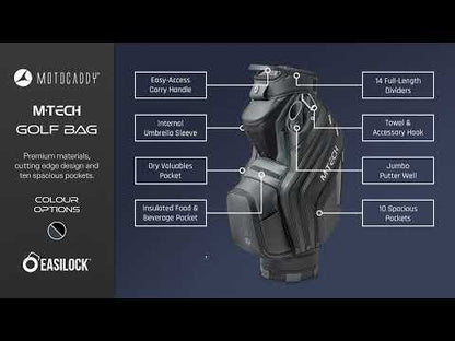 Motocaddy 2025 M-TECH Golf Cart Bag