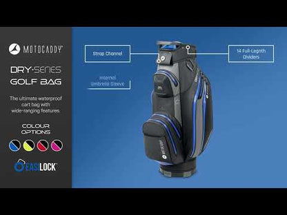Motocaddy 2025 Dry Series Waterproof Golf Cart Bag