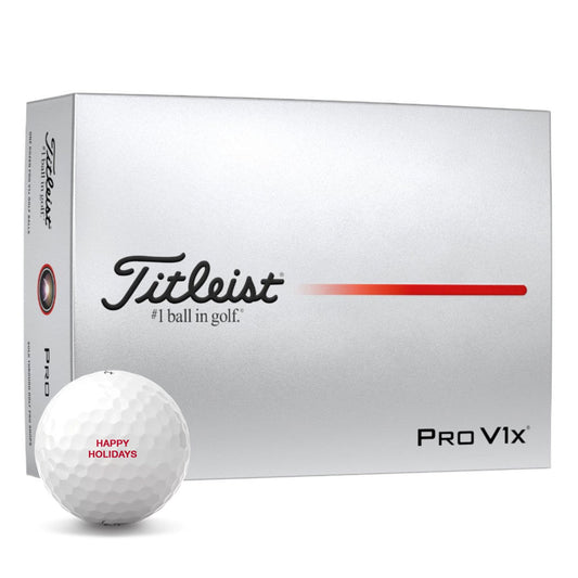 Titleist 2025 Pro V1x Golf Balls | Free Personalisation