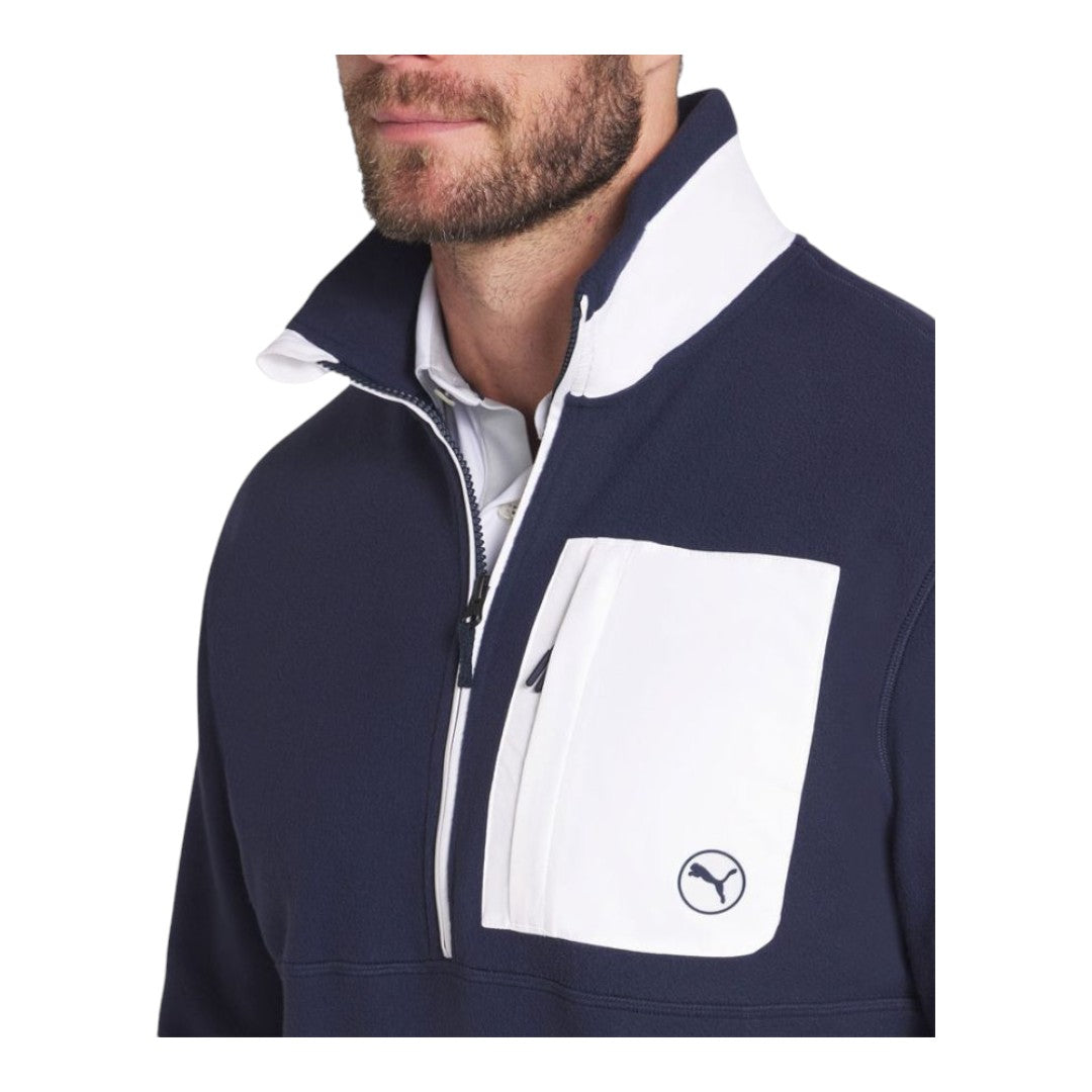 Puma Fleece 1/4 Zip Golf Sweater 628407