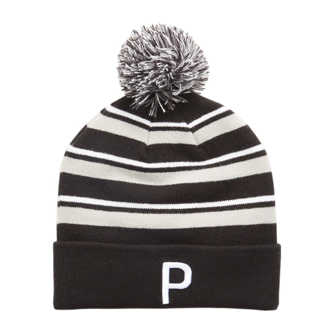 Puma Golf WRMLBL Stripe Pom Golf Beanie 024809