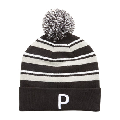 Puma Golf WRMLBL Stripe Pom Golf Beanie 024809