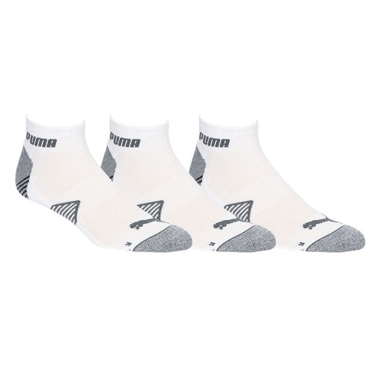 Puma Essential Quarter Cut Golf Socks 3 Pack 858561