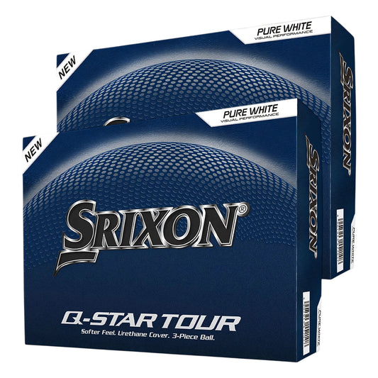 Srixon Q-Star Tour Double Dozen Golf Balls | FREE Personalisation