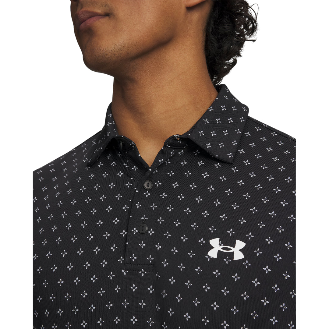Under Armour Playoff 3.0 Printed Golf Polo Shirt 1378677