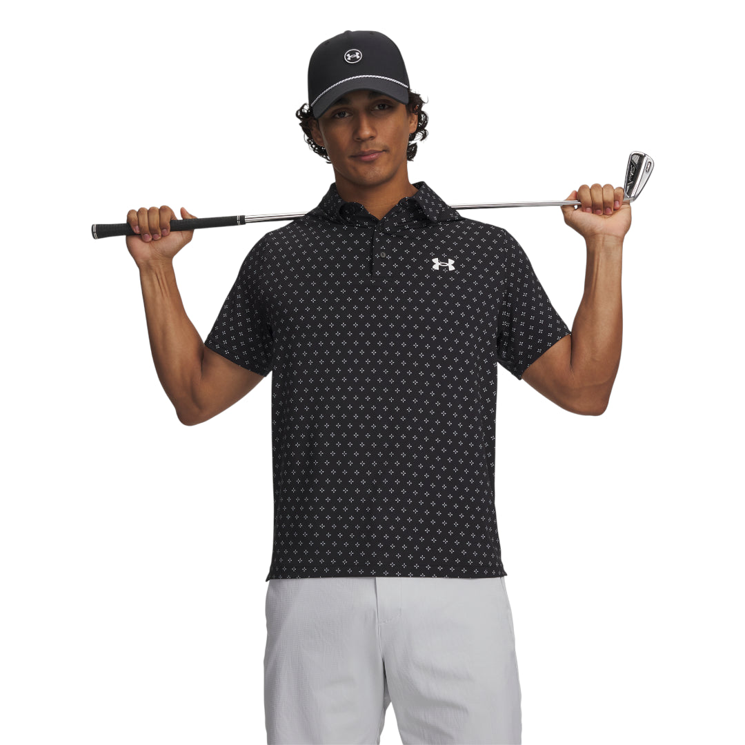 Under Armour Playoff 3.0 Printed Golf Polo Shirt 1378677