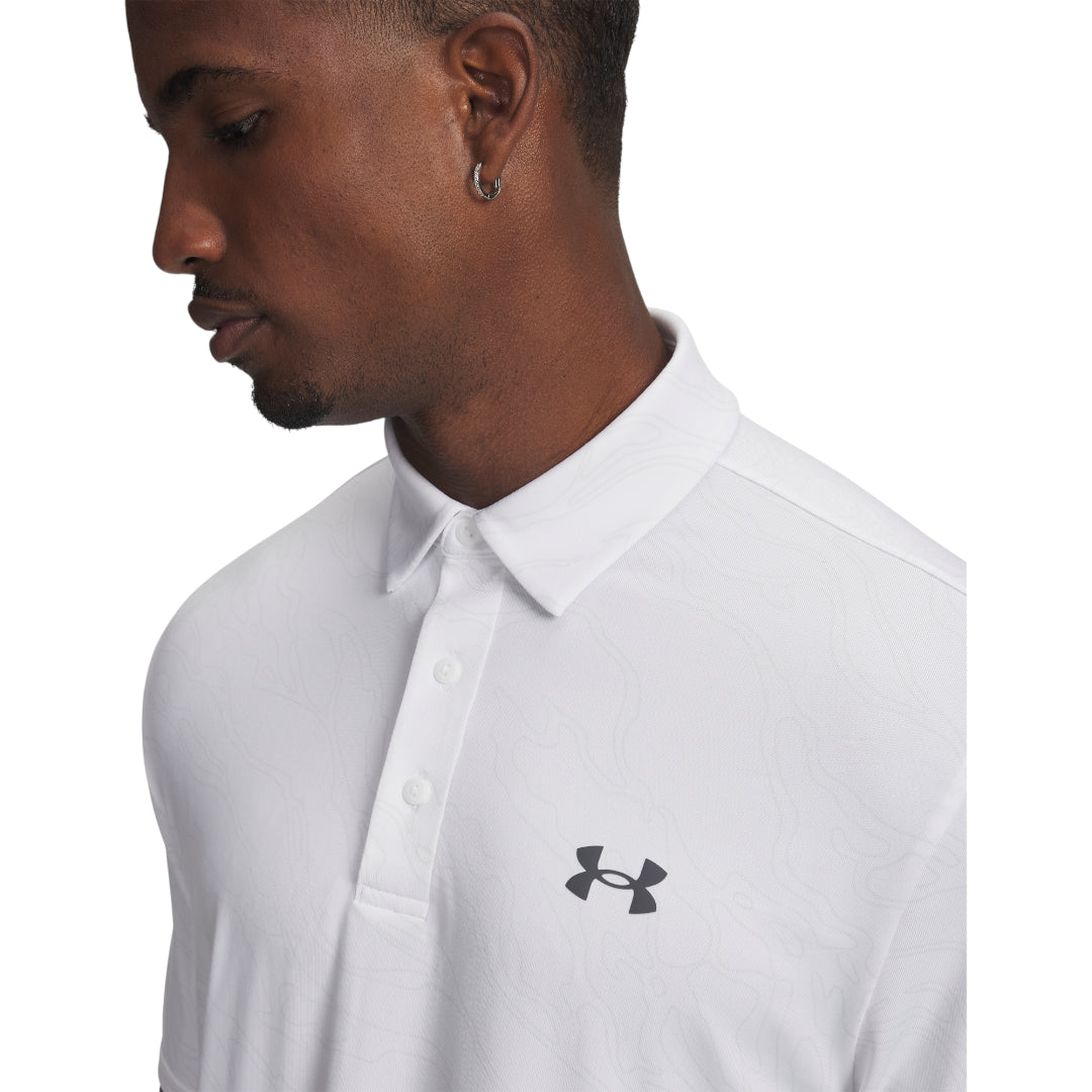 Under Armour Playoff 3.0 Printed Golf Polo Shirt 1378677