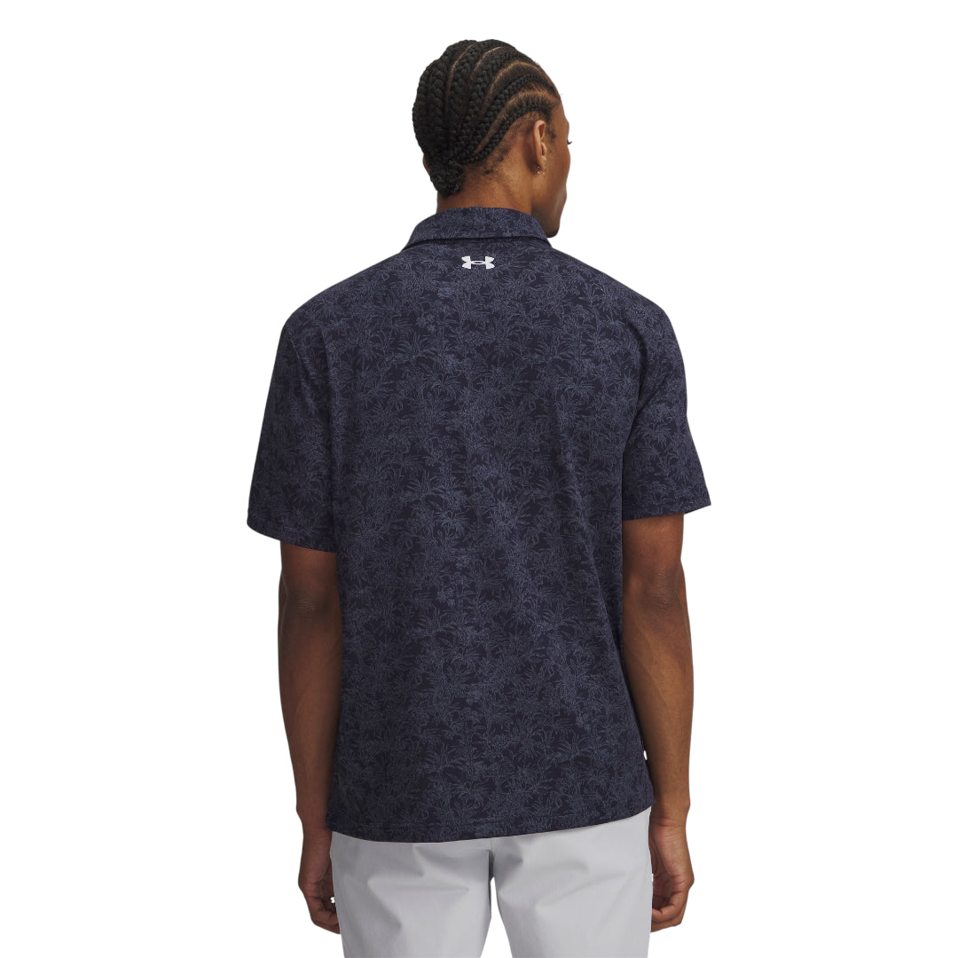Under Armour Playoff 3.0 Printed Golf Polo Shirt 1378677