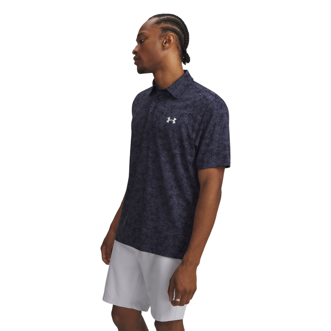 Under Armour Playoff 3.0 Printed Golf Polo Shirt 1378677