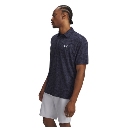 Under Armour Playoff 3.0 Printed Golf Polo Shirt 1378677