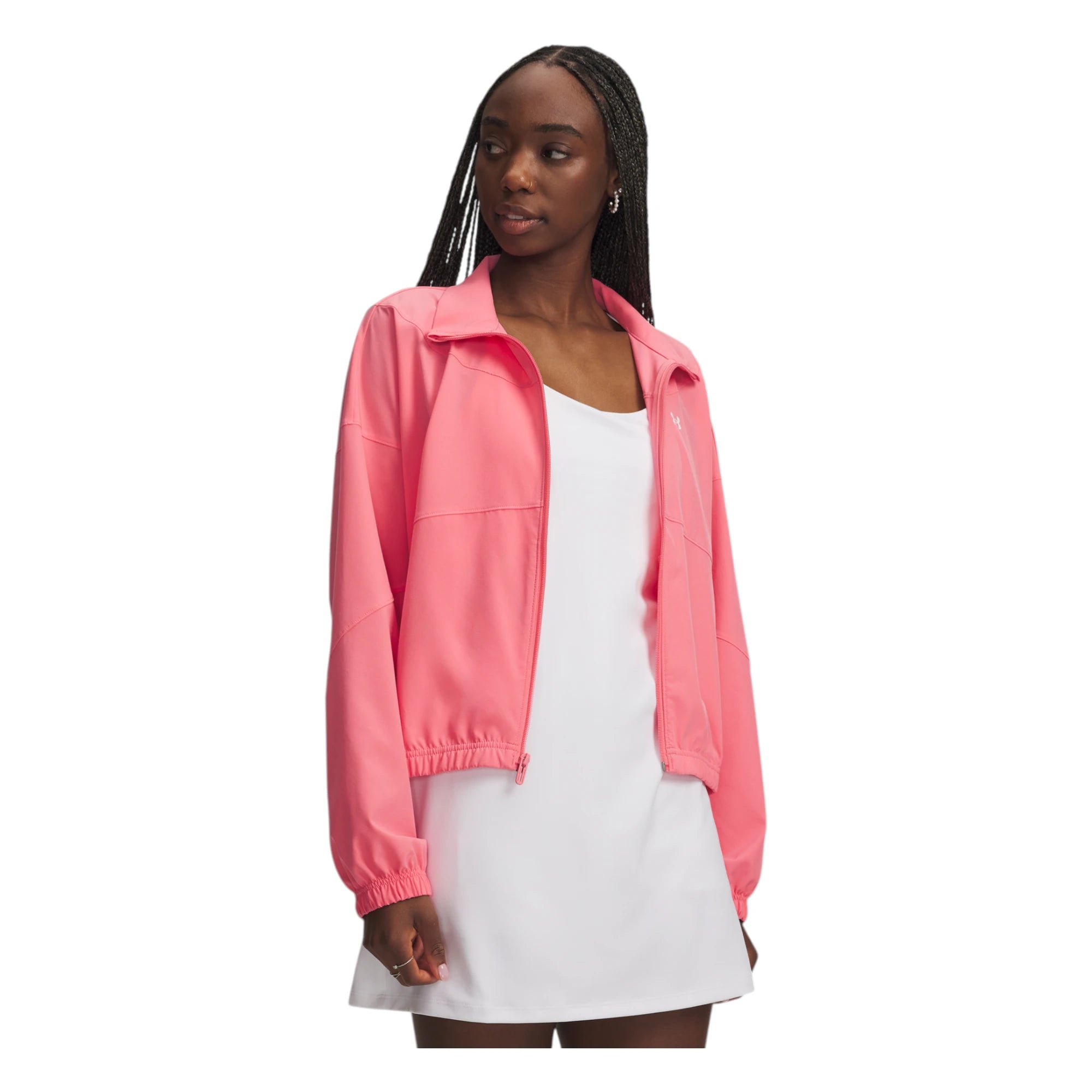 Under Armour Ladies Rival Woven Golf Jacket 1389631