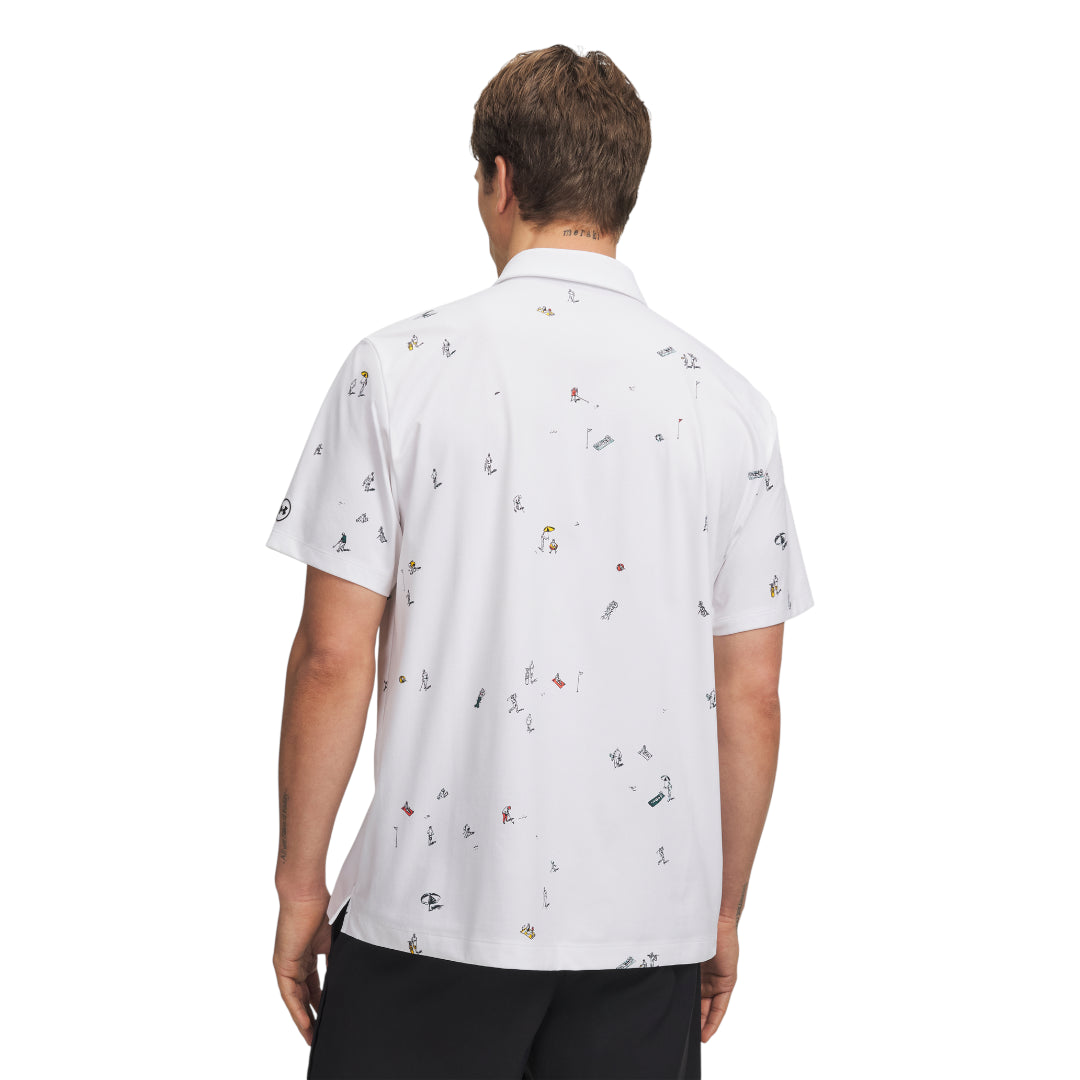 Under Armour Dry Printed Golf Polo Shirt 6009719