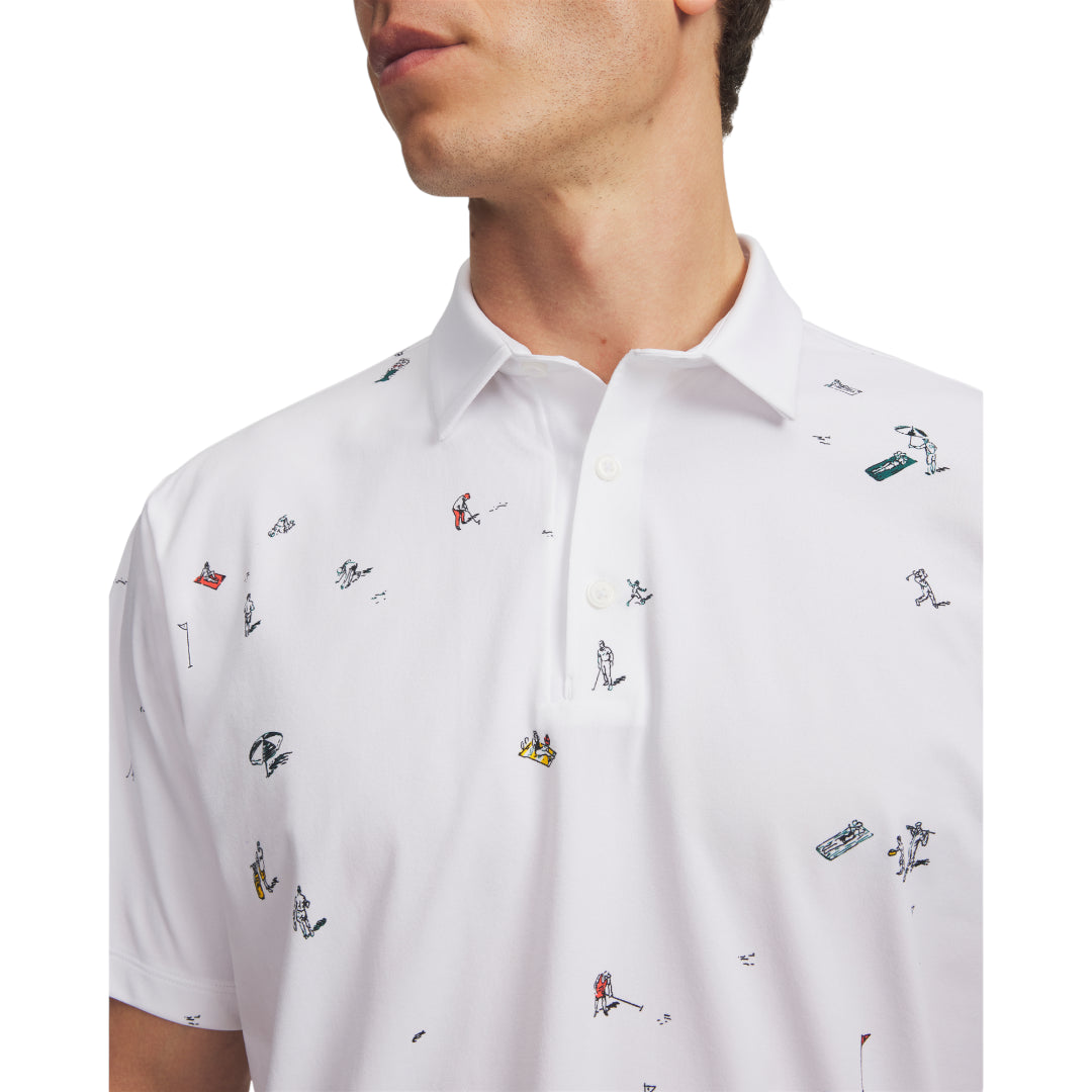 Under Armour Dry Printed Golf Polo Shirt 6009719