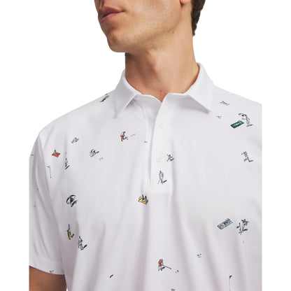 Under Armour Dry Printed Golf Polo Shirt 6009719