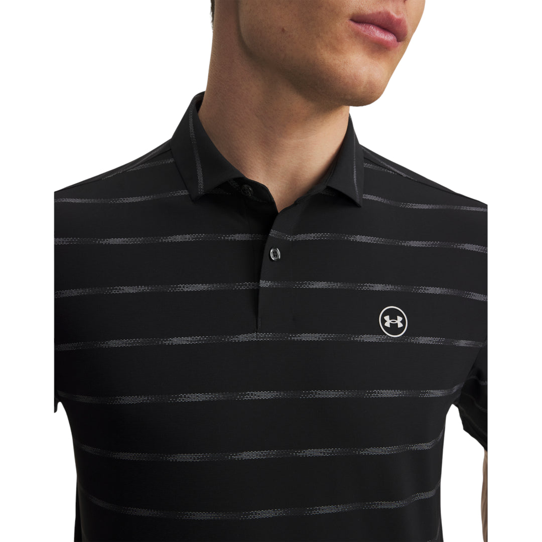 Under Armour Drive Chill Printed Golf Polo Shirt 6009724