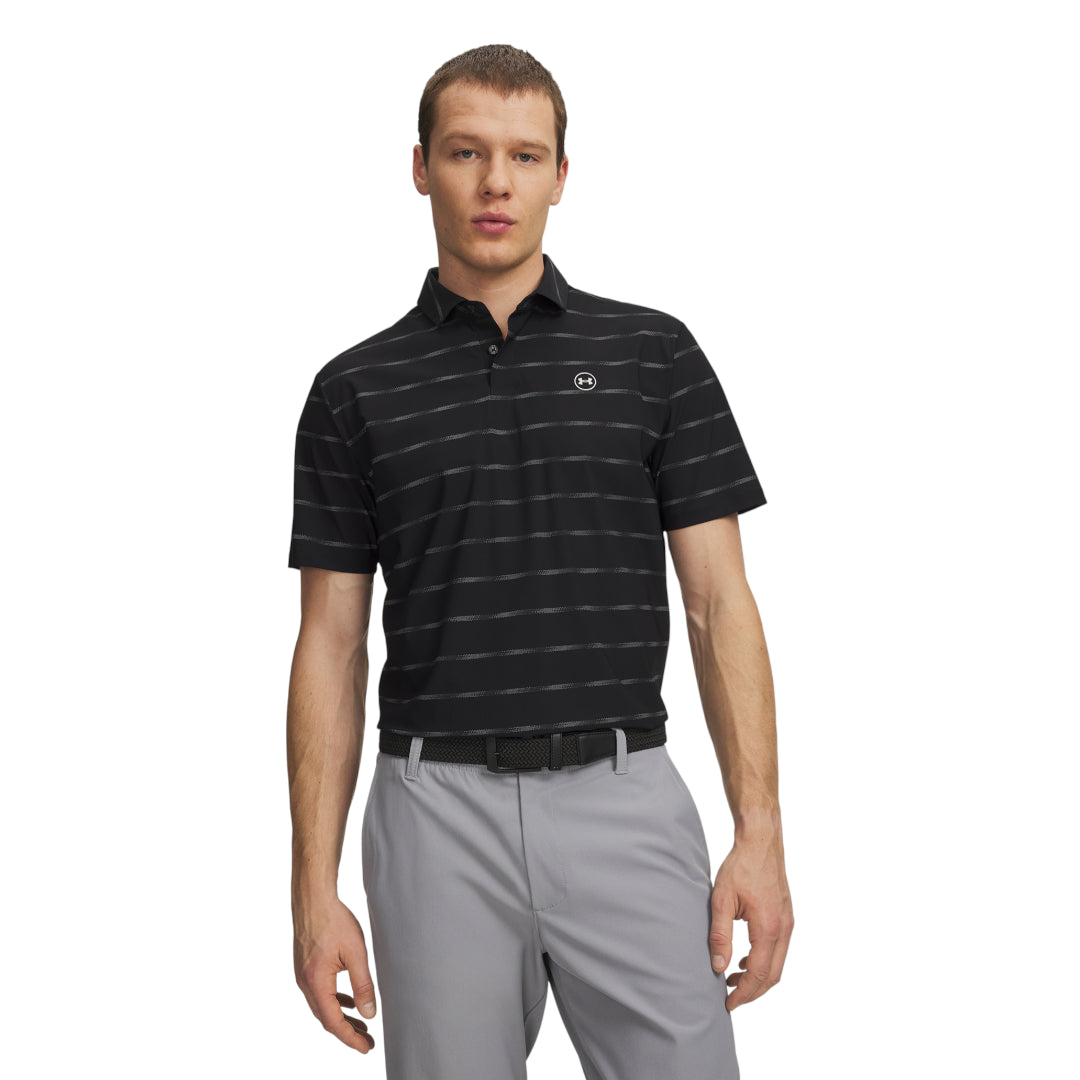 Under Armour Drive Chill Printed Golf Polo Shirt 6009724