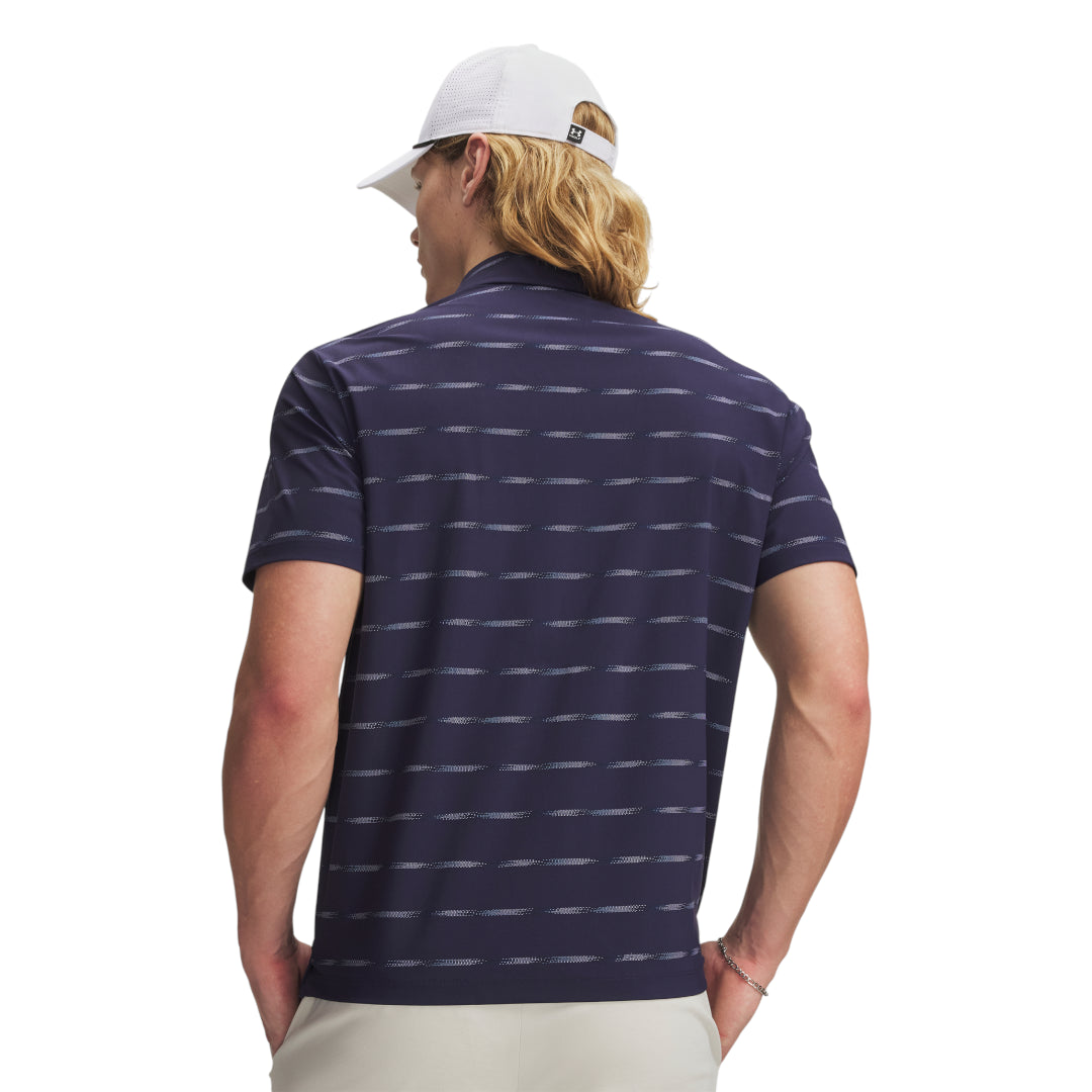 Under Armour Drive Chill Printed Golf Polo Shirt 6009724