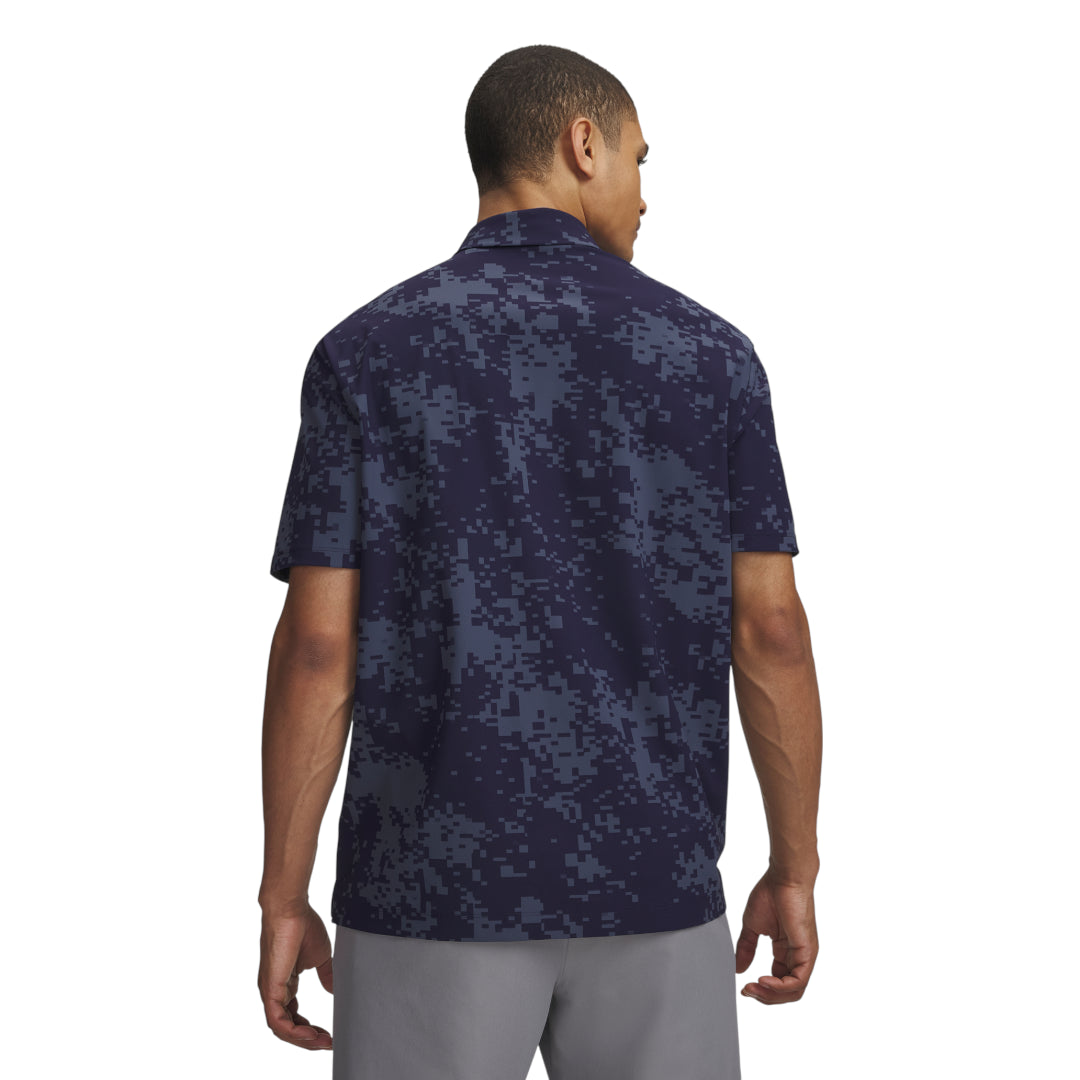 Under Armour Drive Chill Printed Golf Polo Shirt 6009724