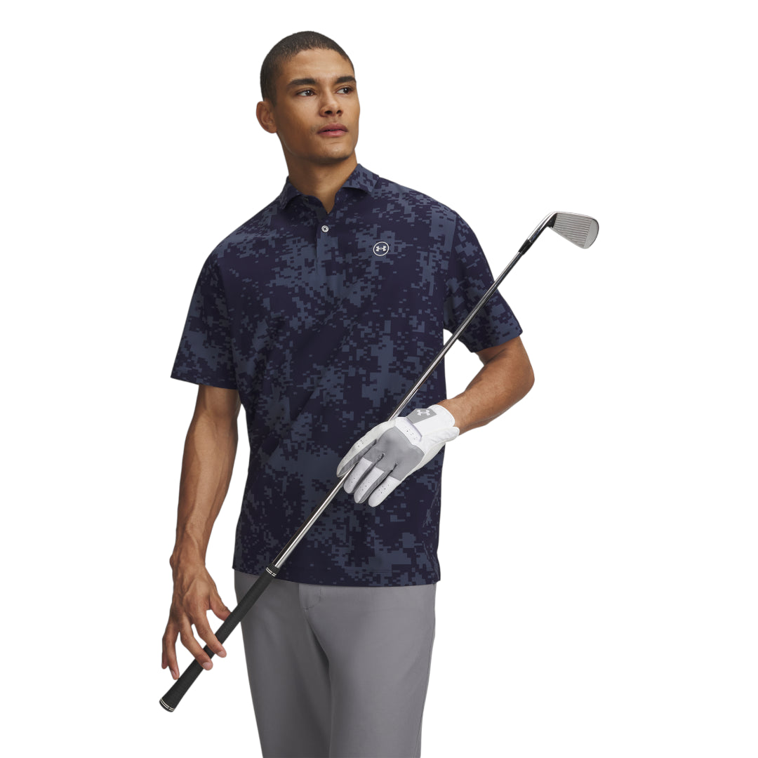 Under Armour Drive Chill Digital Camo Golf Polo Shirt 6009724