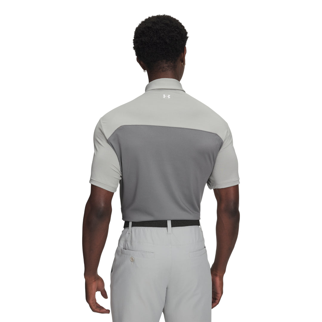 Under Armour Tee To Green Colourblock Golf Polo Shirt 6009798