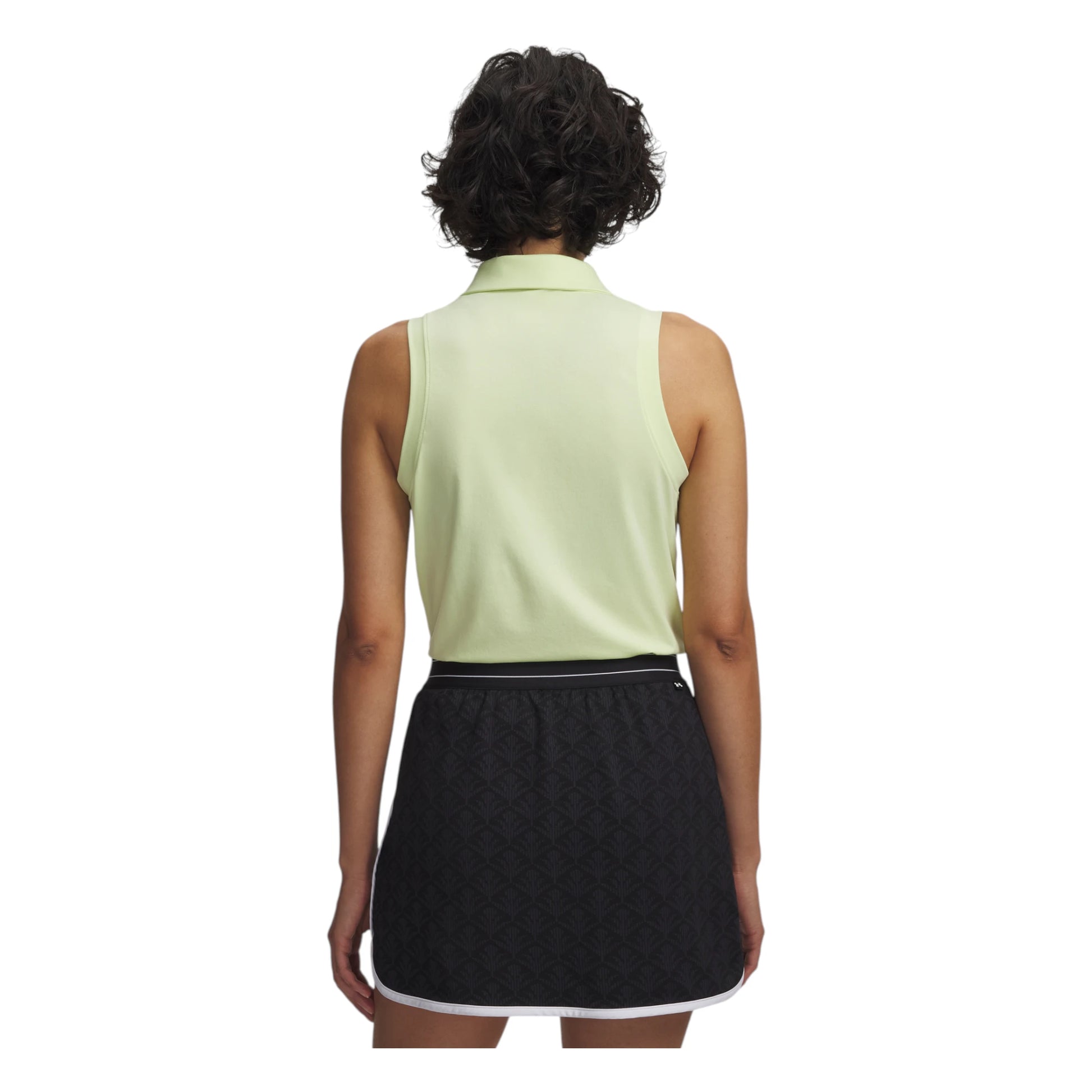 Under Armour Ladies Armour Dry Sleeveless Golf Polo Shirt 6009804