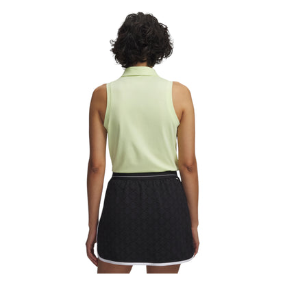 Under Armour Ladies Armour Dry Sleeveless Golf Polo Shirt 6009804