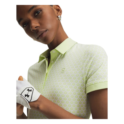 Under Armour Ladies Armour Dry Printed Golf Polo Shirt 6009806
