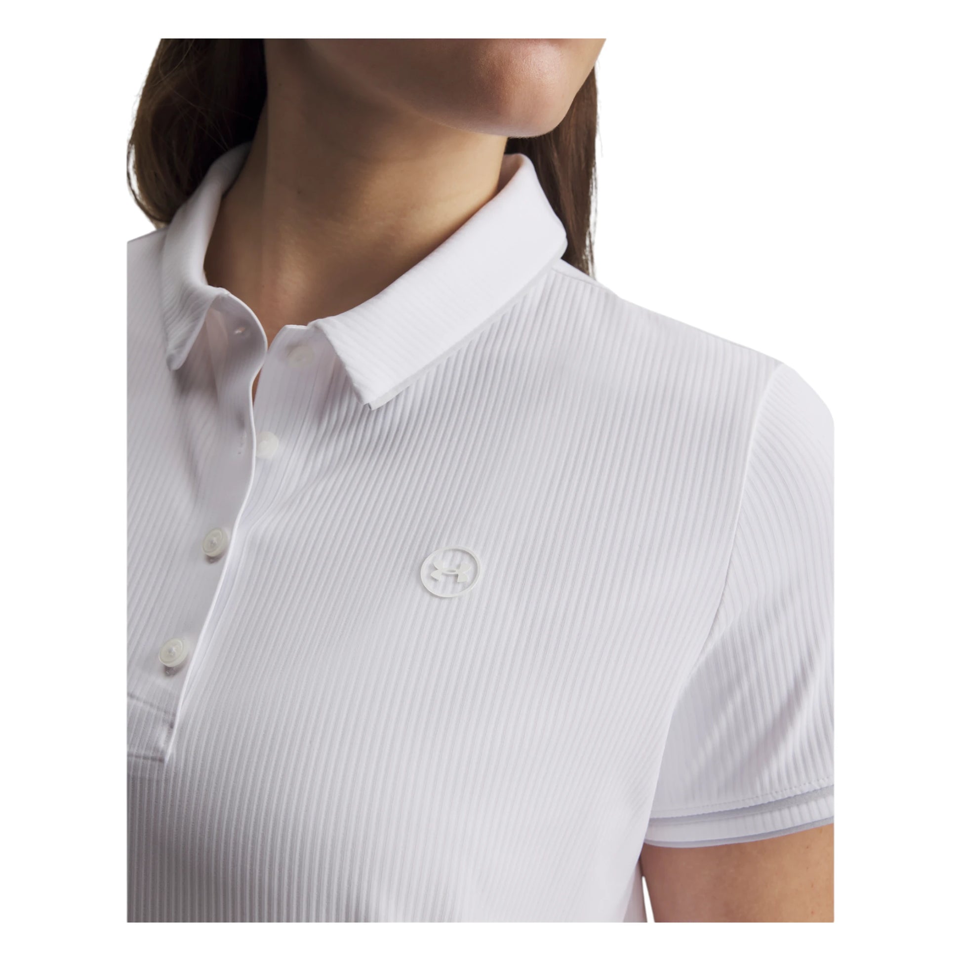 Under Armour Ladies Drive Chill Short Sleeve Golf Polo Shirt 6009835