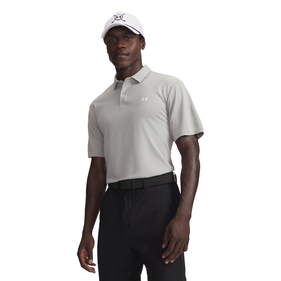 Under Armour Tee To Green Pique Golf Polo Shirt 6012303