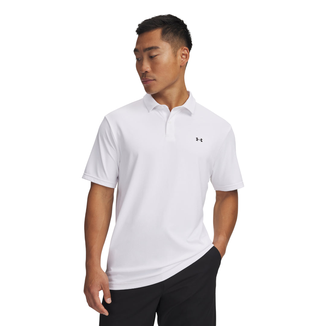 Under Armour Tee To Green Pique Golf Polo Shirt 6012303