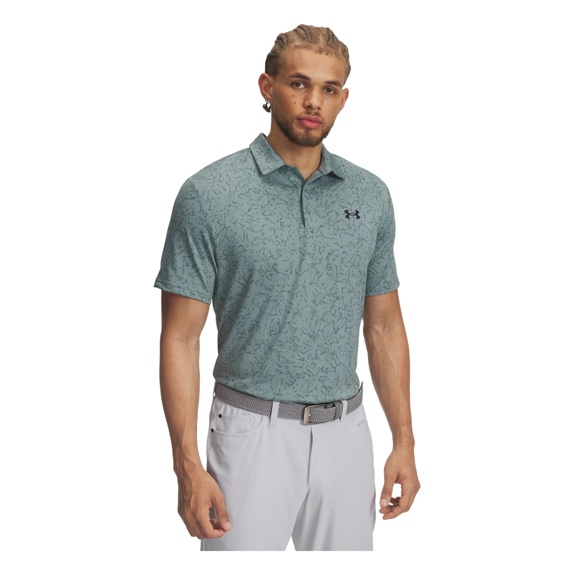 Under Armour Playoff 3.0 Printed Golf Polo Shirt 1378677